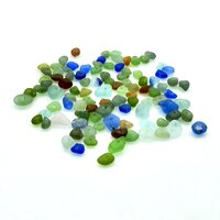 Tiny Sea Glass Beads Centre Drilled Hole Jewelry Crafts Canada