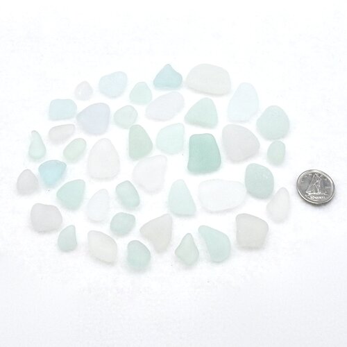 Natural Sea Glass Light Pastel Jewelry Gift Craft Making Canada 