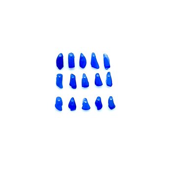 tiny sea glass beads