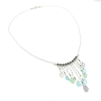 sea glass necklace
