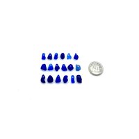 Sea Glass Beads Canada Tiny Cobalt Cornflower Blue Charms