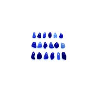 Sea Glass Beads Canada Tiny Cobalt Cornflower Blue Charms