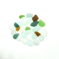 Real Sea Glass 30 Genuine Natural Pieces Jewelry Making Crafts