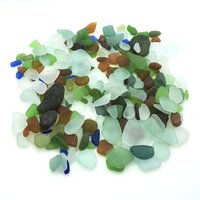 natural beach glass 274 pieces