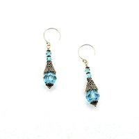 long 2 inch gold dangles