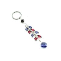 Crystal Keychain Swarovski Elements Pink Purple Gifts Canada