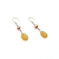 honey brown and peach colours