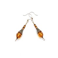 long orange dangles
