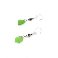 green charm dangles