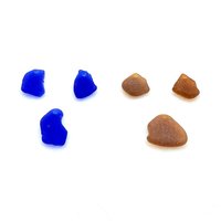 cobalt blue honey brown colours