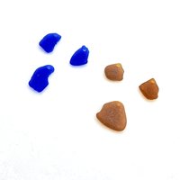 top drilled beach glass 