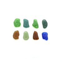 real sea glass beads