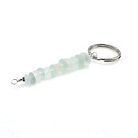 3 3/8" in length from the top of the keyring