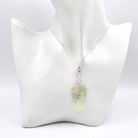 Sea Glass Necklace Pastel 16 Inch One of a Kind Gifts Canada