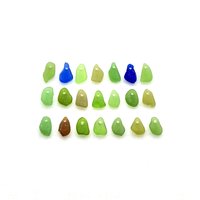 super tiny sea glass beads