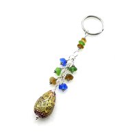 with colourful sea glass accents