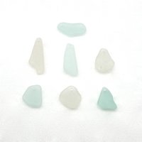 top hole beach glass beads