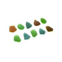 real sea glass beads
