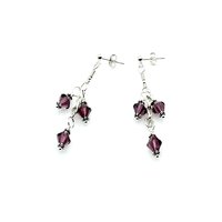 Swarovski Elements amethyst