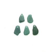 natural keychain fob beads