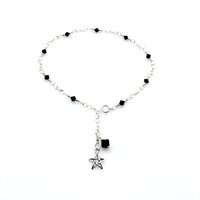 black Swarovski Elements