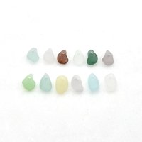 tiny sea glass beads