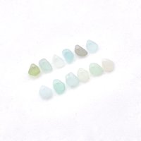 tiny sea glass beads