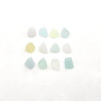 yellow blue pink drop pendants