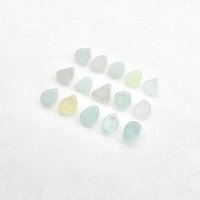 tiny ocean pendants in light shades