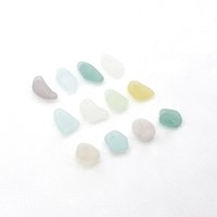 sea glass pendants and charms