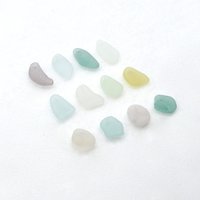 sea glass pendants and charms