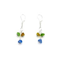 green brown cornflower blue colours