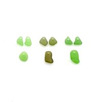 sea glass earring necklace charms
