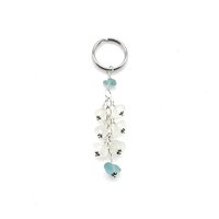dangly cluster keyring