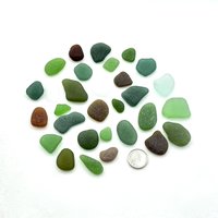 authentic unaltered ocean glass
