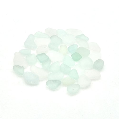 natural sea glass pieces