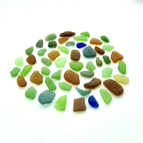 surf tumbled ocean gems