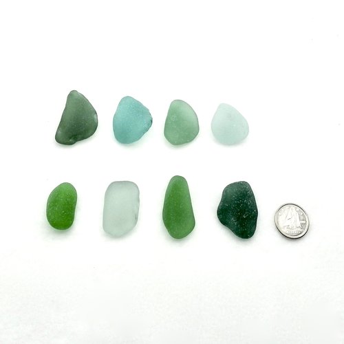curved beach glass