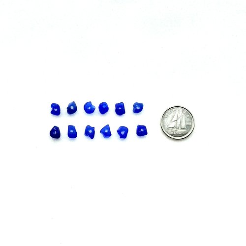 tiny sea glass beads