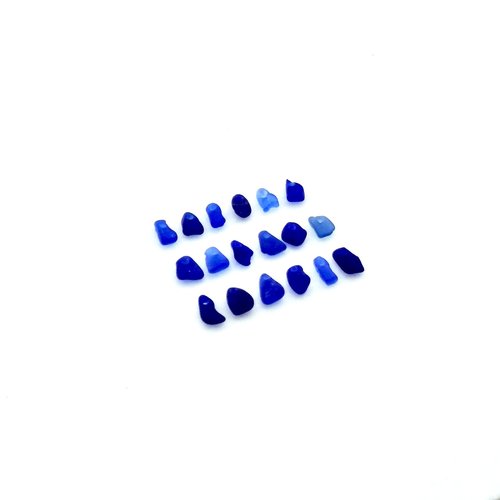 Sea Glass Beads Canada Tiny Cobalt Cornflower Blue Charms