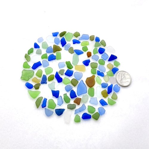 tiny flat mosaic pieces