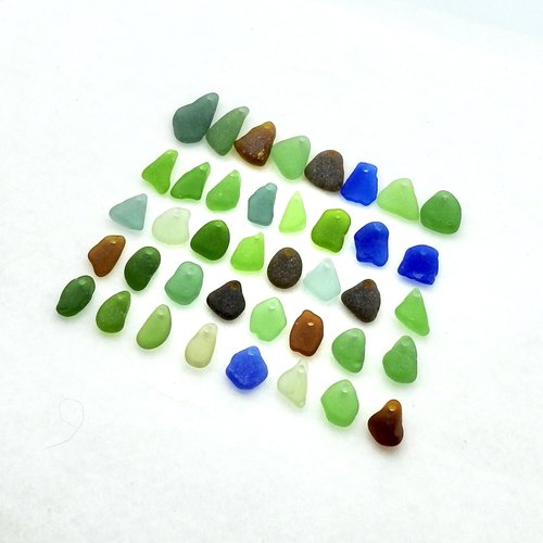 beach glass craft supply