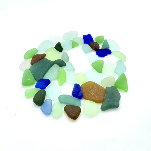 mixed colours and sizes