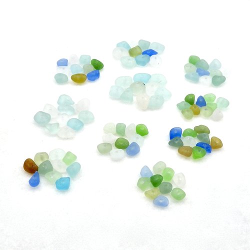 real sea glass beads Canada
