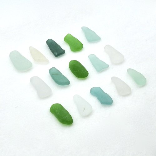 beach glass pendants