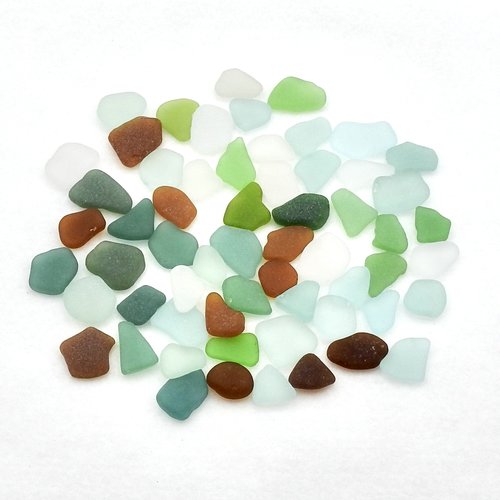 beach glass craft supply