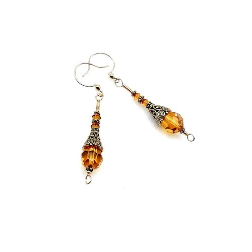 Swarovski Elements topaz