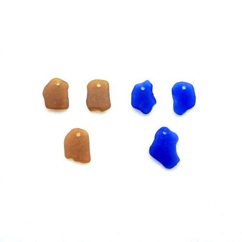 beach glass beads