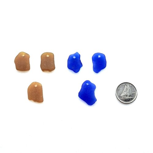 honey brown cobalt blue