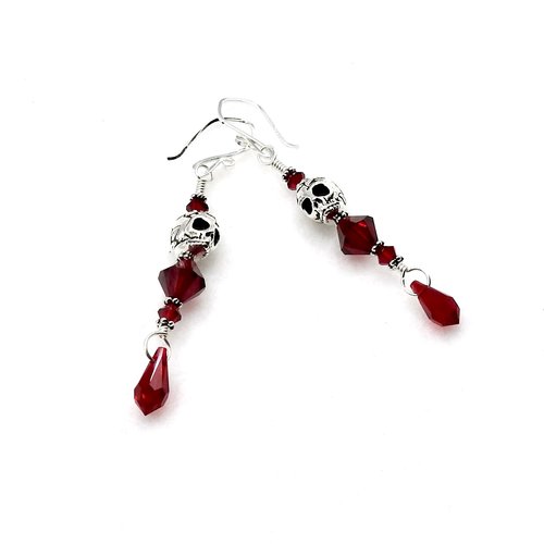 Swarovski Elements dark siam